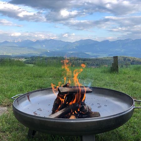 Ferienhaus Karawankenblick Villa Wurzen Bagian luar foto